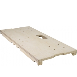 Alutruss Truss Transport Board TRIO for 3 Wheels transportere bestyrelse hjul