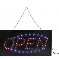 Eurolite LED Sign OPEN classic TILBUD NU klassisk skilt åben