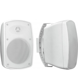 Omnitronic OD-6 Wall Speaker 8Ohm white 2x væghøjttaler højttaler hvid væg