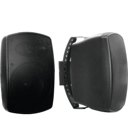 Omnitronic OD-6 Wall Speaker 8Ohm black 2x væghøjttaler højttaler sort væg