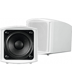 Omnitronic OD-2 Wall Speaker 8Ohms white 2x væghøjttaler højttaler hvid væg