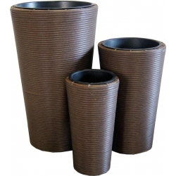 Europalms Deco pot set ”INDIA” 74/54/44cm TILBUD NU indien gryde quot sæt