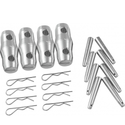 Alutruss QUADLOCK QL-ET Set Cone/Pivot/Pin omdrejningspunkt drejning sætkone