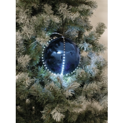 Europalms LED Snowball 8cm, dark blue 5x TILBUD NU mørkblå mørk blå