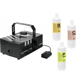 Eurolite Set Dynamic Fog 700 + fluids TILBUD NU dynamisk væsker tåge sæt