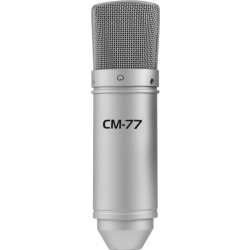 Omnitronic MIC CM-77 Condenser Microphpone kondensatormikrofon omnitronisk