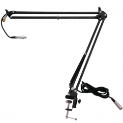 Omnitronic Table Microphone Arm TMA-1N bordmikrofonarm omnitronisk mikrofon