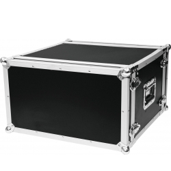 Roadinger Effect Rack CO DD, 6U, 38cm deep, black TILBUD NU effekt sort dyb