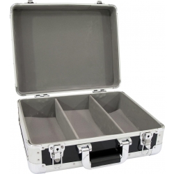 Roadinger CD Case ALU digital booking rounded black afrundet tilfælde sort