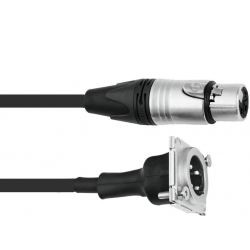 PSSO Patch Cable XLR(F)/XLR(M) S 1m bk løftdenløsem kabel lappe løft løse den