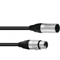 PSSO DMX cable XLR 5pin 20m bk Neutrik TILBUD løftdenløsem kabel løft løse den