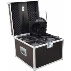 Roadinger Flightcase 4x PAR-64 Spot short TILBUD NU fåøjepå kort øje få på
