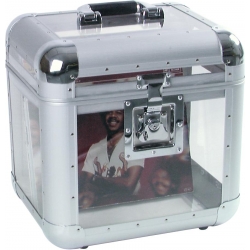 Roadinger Record Case ALU 75/25, rounded, acryl afrundet tilfælde optage akryl