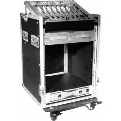 Roadinger Special Combo Case Pro, 12U with wheels tilfælde særlig hjul med