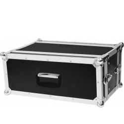 Roadinger Effect Rack CO DD, 4U, 24cm deep, black TILBUD NU effekt sort dyb