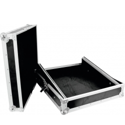 Roadinger Mixer Case Pro MCB-19, sloping, black 10U skrånende tilfælde sort