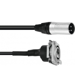 PSSO Patch Kabel XLR(M)/XLR(F) S 1m bk TILBUD løftdenløsem lappe løse løft den