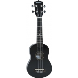 Dimavery UK-200 Ukulele, soprano, black TILBUD NU sopran sort