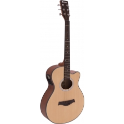 Dimavery AW-400 Western guitar, nature TILBUD NU vestlige vestlig natur