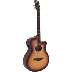Dimavery AW-400 Western guitar, sunburst TILBUD NU vestlig