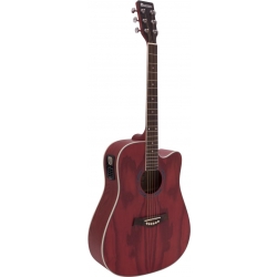 Dimavery JK-510 Western Guitar, cutaway, grained TILBUD NU