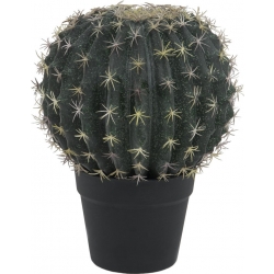 Europalms Barrel Cactus, artificial plant, 34cm TILBUD NU kaktus