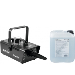 Eurolite Set Snow 5001 Snow machine + Snow fluid 5l TILBUD maskine væske sne sæt