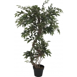 Europalms Ficus multiple spiral trunk, artificial plan spiralformet spiralstamme