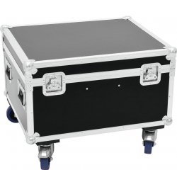 Roadinger Flightcase 4x LED TMH-X1 Moving-Head Beam with wheels TILBUD NU