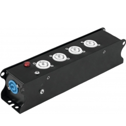 Eurolite SAB-42X Power Split Box TILBUD NU strøm dele boks