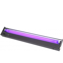Blacklight "UV" lysstofrør + armatur 20W / 60cm TILBUD NU holder tube rør sæt og