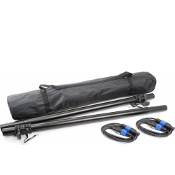 Højttaler afstandsrør i taske montering mounting speaker tubes set rør sæt