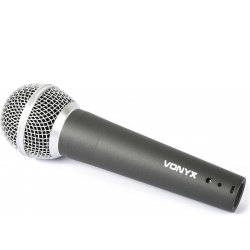 Dynamisk Mikrofon / Robust metalhus og 5m kabel (XLR til Jack) TILBUD NU