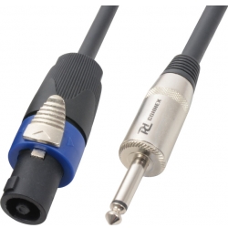Højttalerkabel Speakon NL2 - 6.3mm Jack / 1.5mm² 10m TILBUD NU højttaler kabel