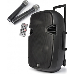 Mobilt lydanlæg SPJ-PA912, Super Festival Højttaler / 12" bas  lydsystem indgang