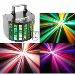Lyseffekt Mini Butterfly Derby LED. Laver flot lysshow via indbygg sommerfugl ii
