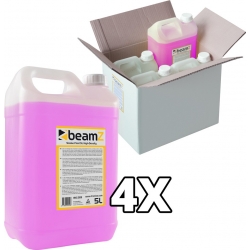 BeamZ Røgvæske High Density , Pakkesæt med 4 stk TILBUD NU bundle ingen bundt