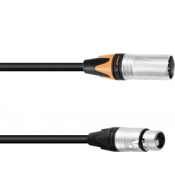 PSSO Adapter Cable DMX XLR 5-pin/3-pin 0.3m bk TILBUD NU
