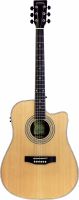 Santana LA90 Western guitar CW og MG30EQ, Natur HG Santana LA90 Western guitar CW og MG30EQ, Natur HG
