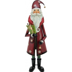 Europalms Santa Claus, Metal, 195cm, red TILBUD NU