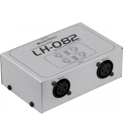 Omnitronic LH-082 Stereo Isolator XLR TILBUD NU
