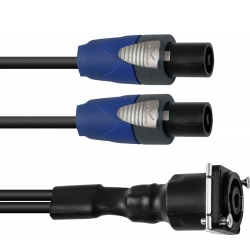 PSSO Patch Cord Speakon/Speakon S 4pin 1m løftdenløsem lappe løse snor løft den