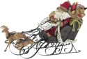 Europalms Christmas sleigh, with reindeer, 75cm Europalms Christmas sleigh, with reindeer, 75cm
