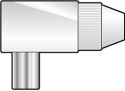 Coax plug, right angle Coax plug, right angle
