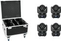 Eurolite Set 4x LED TMH FE-300 Beam/Flower effect + Case Eurolite Set 4x LED TMH FE-300 Beam/Flower effect + Case