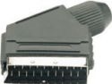 SCART plug, 21-pin SCART plug, 21-pin