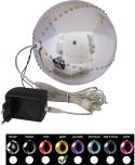 Europalms LED Snowball 15cm, gold Europalms LED Snowball 15cm, gold