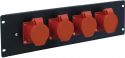 Eurolite PDM 3U-4CEE 16A 5pin Eurolite PDM 3U-4CEE 16A 5pin