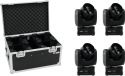 Eurolite Set 4x LED TMH FE-300 Beam/Flower effect + Case Eurolite Set 4x LED TMH FE-300 Beam/Flower effect + Case