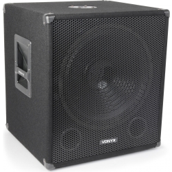 PA Aktiv bundkasse SWA15 / 15″ bas 600W TILBUD NU subwoofer active quot